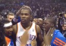 (Vidéo) Le Buzzer-Beater de Durant vu du terrain